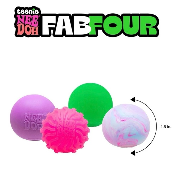 🔥LAST ONE! Needoh Fab Four 4 Teenie Packs- glow, color change, ripple, swirl - Picture 6 of 8
